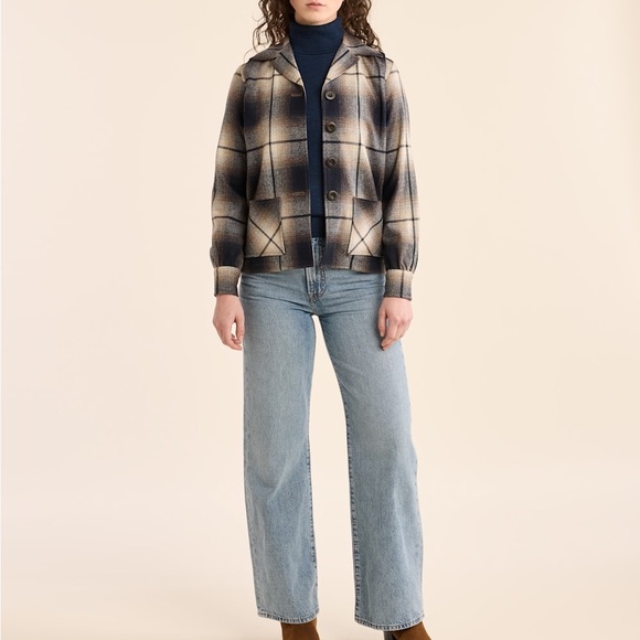 Pendleton Women's Purple Plaid Blazer - Picture 7 of 7